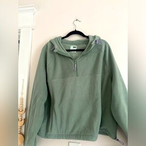 SO fleece hoodie size xl